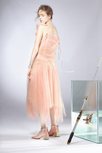 Load image into Gallery viewer, Reversible Sheer Flaring Dress