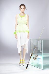 Asymmetry Drapery Skirt