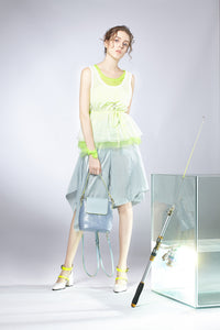 Asymmetry Drapery Cluoette