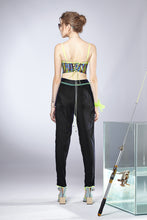 Load image into Gallery viewer, Ruffle Deco. Silk Pants
