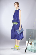 Load image into Gallery viewer, Fluorescent Lace Gather Dress
