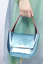 Load image into Gallery viewer, Triangular Metallic Leather HandBag
