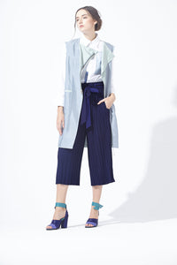Reversible Double-faced Silk-Cupro Jacket