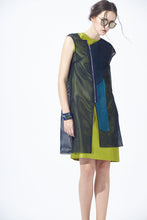 Load image into Gallery viewer, 2 in 1 Twin Set Meshy Jacket Dress
