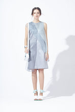 Load image into Gallery viewer, Asymmetric Over-layering Silky Dress
