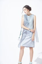 Load image into Gallery viewer, Asymmetric Over-layering Silky Dress
