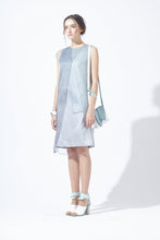 Load image into Gallery viewer, Asymmetric Over-layering Silky Dress
