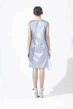Load image into Gallery viewer, Asymmetric Over-layering Silky Dress
