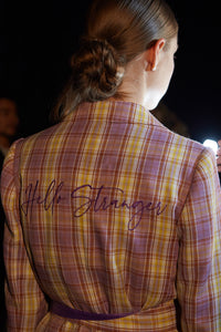 Hello Stranger Checker Suit