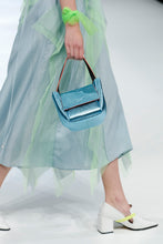 Load image into Gallery viewer, Triangular Metallic Leather HandBag
