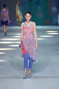 Romantic Lacy Drapery Dress