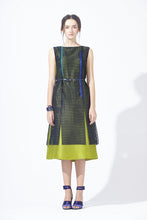 Load image into Gallery viewer, Meshy Silk Dress with Belt
