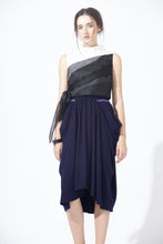 Load image into Gallery viewer, Overlayering Ribbon Short Blouse
