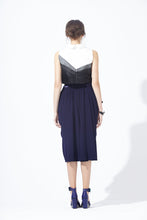 Load image into Gallery viewer, Overlayering Ribbon Short Blouse

